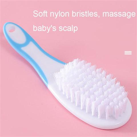 6Pcs / Set Baby Nail Care Set Toddler Nail Clippers Scissors Tweezers Nail File Kit New Mom Gift (Single-colored)