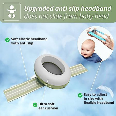 Baby Ear Protection Noise Reduction Earmuff Infant Hearing Protection Sleep Earmuff