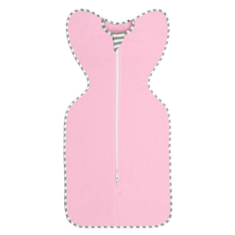 AB01 Cotton Baby Swaddle Zipper Anti-kicking Blanket Infant Sleeping Bag, Size S