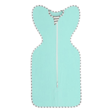 AB01 Cotton Baby Swaddle Zipper Anti-kicking Blanket Infant Sleeping Bag, Size S