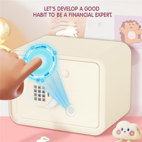 7608 Children Small Safe Piggy Bank Password Money Box Creative Toy