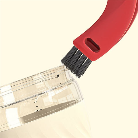 3-in-1 Multifunctional Cup Lid Brush Crevice Cleaning Brush Feeding Bottle Brush Cup Mouth Groove Washing Tool
