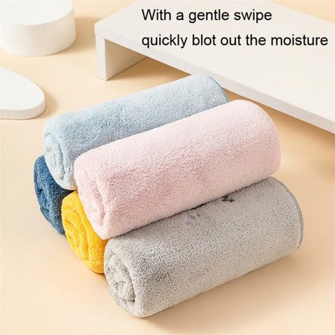 Thickened Towel Ultra Soft Absorbent Towel Newborn Bath Face Towel Baby Washcloths