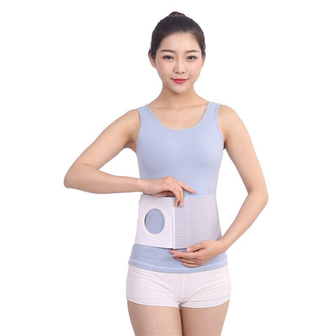 Postoperative Ostomy Belt Elastic Ostomy Hernia Support Band with Stoma Opening