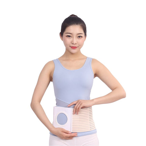 Postoperative Ostomy Belt Elastic Ostomy Hernia Support Band with Stoma Opening