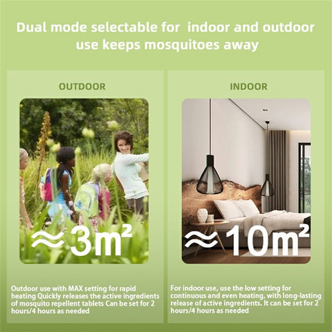 W25 Portable Wireless Mosquito Repeller Outdoor 4000mAh Power Bank