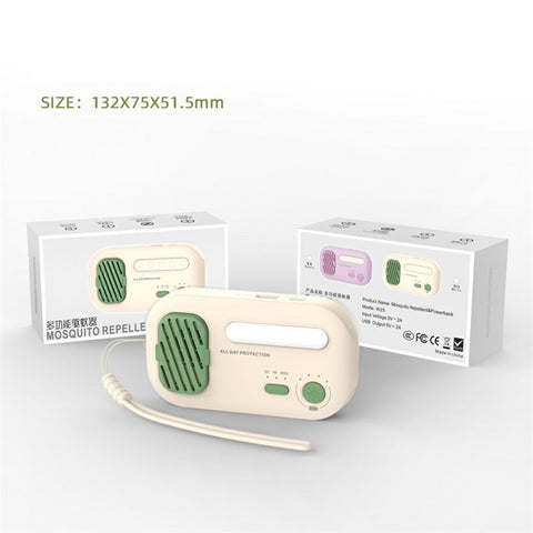 W25 Portable Wireless Mosquito Repeller Outdoor 4000mAh Power Bank