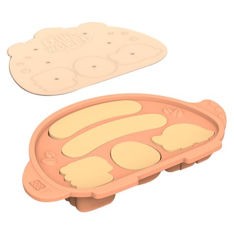 HOGOKIDS Silicone Sausage Maker Dinosaur Shape Steamed Pastry Mold with Lid ST (BPA Free, No FDA Certificate)