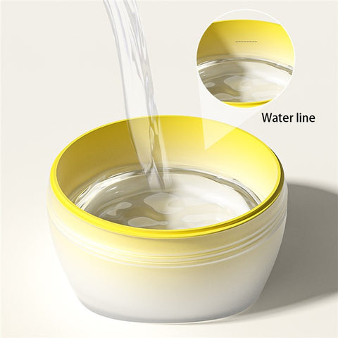 Constant Temperature Water Injection Baby Insulation Bowl Suction Cup Bowl (BPA-Free, NO FDA Certification)