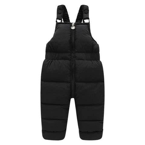 Toddler Kids Winter Overall Sleeveless Jumpsuit Down Trousers Down Pants
