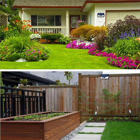 55-LED Solar Lamps Remote Control Induction Wall Light USB Charging Waterproof PIR Motion Sensor for Outdoor Garden Path Yard