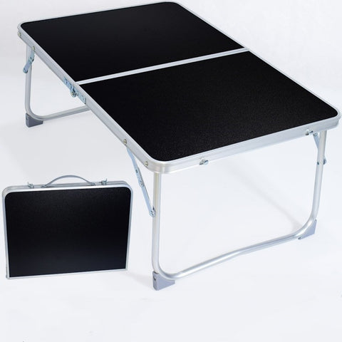 Folding Laptop Table Breakfast Serving Bed Desk Portable Aluminum Alloy Outdoor Picnic Table