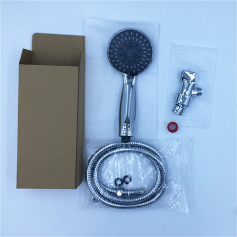 Bathroom 5 Way Multi-Function Water Saving Hand Held Shower Hose Shower Arm Set
