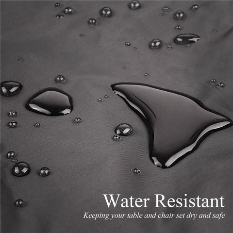 420D Waterproof Patio Furniture Covers Dust Proof Anti-UV Outdoor Rectangular Table Cover