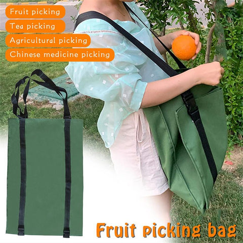 Multi-purpose Harvest Garden Apron Fruit Picking Bag, Size: 50 x 80cm