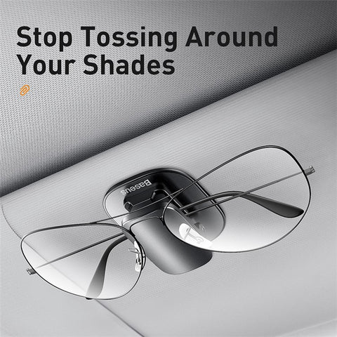 BASEUS Quality Vehicle Eyewear Clip Adhesive Eyeglasses Holder