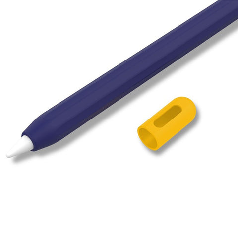 For Apple Pencil (2nd Generation) / (1st Generation) Silicone Sleeve Case Two-Tone Design Protective Stylus Cover