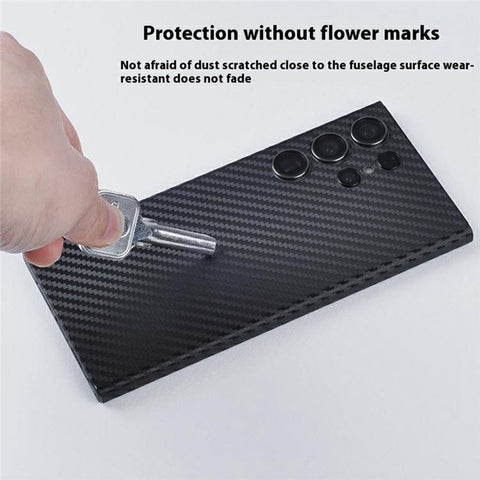 For Samsung Galaxy S24 Ultra Rear Screen Protector Pattern Design Phone Back Film with Paper Box