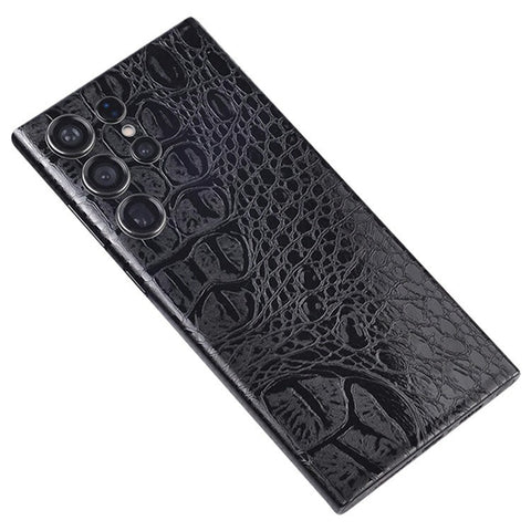 For Samsung Galaxy S24 Ultra Rear Screen Protector Pattern Design Phone Back Film with Paper Box