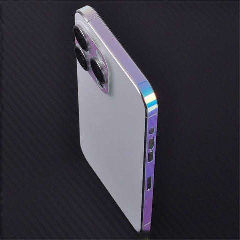 Phone Frame Film for iPhone 15 Pro Max Luminous Edge Protector Sticker Scratch Resistant Side Film