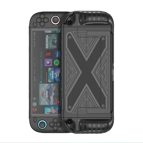 DUX DUCIS For Nintendo Switch 2 Grip Case  Slim PC + TPU Case Protectors with X-Shaped Pattern