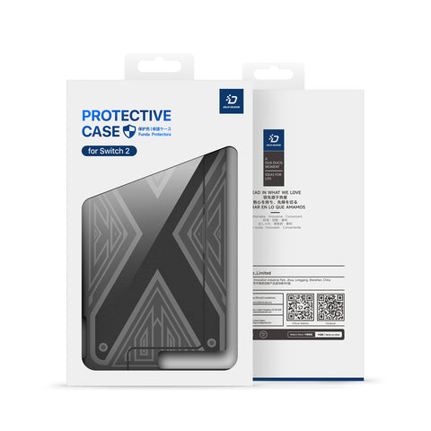 DUX DUCIS For Nintendo Switch 2 Grip Case  Slim PC + TPU Case Protectors with X-Shaped Pattern