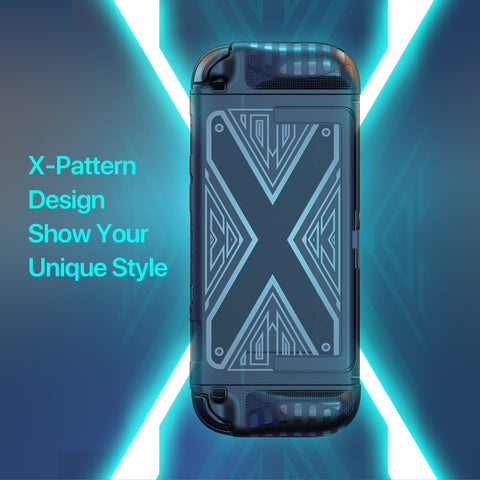 DUX DUCIS For Nintendo Switch 2 Grip Case  Slim PC + TPU Case Protectors with X-Shaped Pattern