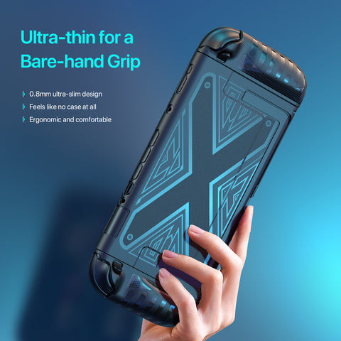 DUX DUCIS For Nintendo Switch 2 Grip Case  Slim PC + TPU Case Protectors with X-Shaped Pattern