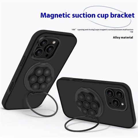 X-LEVEL Magnetic Phone Holder Stand Rotatable Suction Cup Mount for Multiple Devices Desktop / Car Use