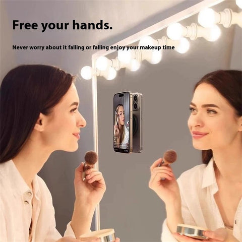 X-LEVEL Magnetic Phone Holder Stand Rotatable Suction Cup Mount for Multiple Devices Desktop / Car Use