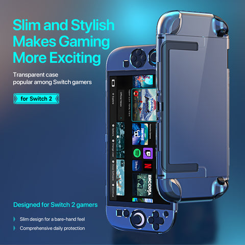 DUX DUCIS For Nintendo Switch 2 Clear Case  Slim PC Game Console Protective Cover