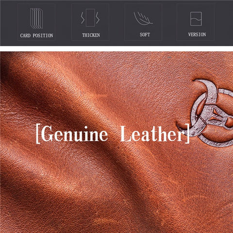 BULLCAPTAIN 129 Top-Layer Cowhide Leather Outdoor Chest Bag Crossbody Sling Bag Casual Daypack