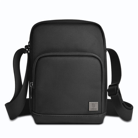 WIWU Hali Crossbody Bag Business Shoulder Bag Polyester Travel Sling Bag for Boys, Men