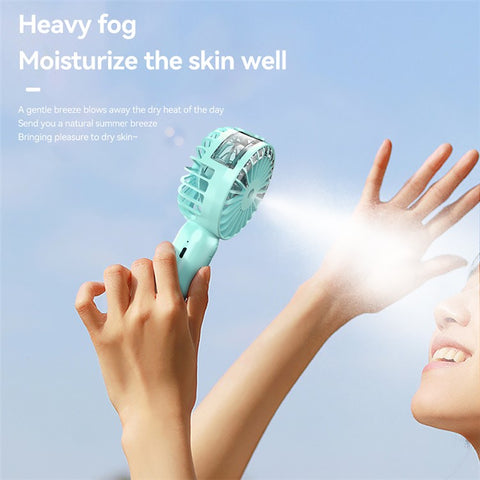 Mini18 Three Speeds Silent Summer Cooling Fan Nano Spray Mini Handheld Fan