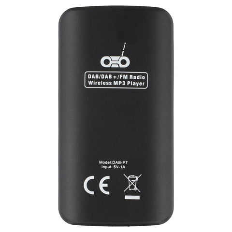 DAB-P7 Portable DAB Bluetooth-compatible Digital Radio Player MP3 Player Support FM Radio TF Card