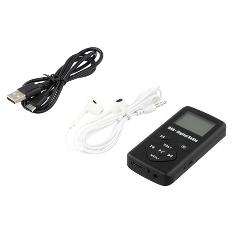 DAB-P7 Portable DAB Bluetooth-compatible Digital Radio Player MP3 Player Support FM Radio TF Card