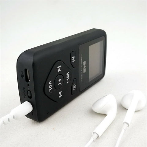 DAB-P7 Portable DAB Bluetooth-compatible Digital Radio Player MP3 Player Support FM Radio TF Card