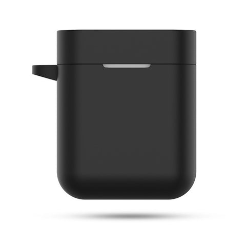 Soft Silicone Shockproof Case with Carabiner for Xiaomi Mi Air TWS Bluetooth-compatible Headset