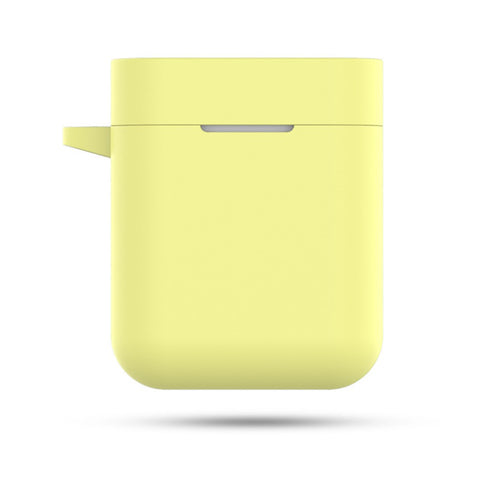 Soft Silicone Shockproof Case with Carabiner for Xiaomi Mi Air TWS Bluetooth-compatible Headset