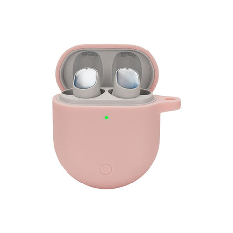 Bluetooth-compatible Earphone Protective Case Soft Silicone Cover with Hanging Buckle for Xiaomi Redmi AirDots 3 Pro