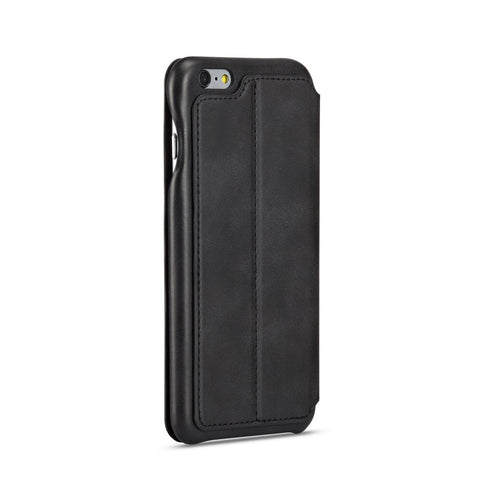 LC.IMEEKE for iPhone 6s Plus/6 Plus Retro Style Leather Card Holder Stand Shell