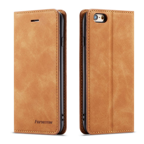 FORWENW Fantasy Series Silky Touch Leather Wallet Case for iPhone 6s Plus / 6 Plus