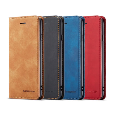 FORWENW Fantasy Series Silky Touch Leather Wallet Case for iPhone 6s Plus / 6 Plus
