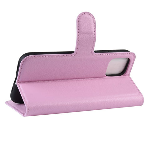 Litchi Skin Wallet Leather Stand Case for iPhone 11 Pro 5.8 inch (2019)