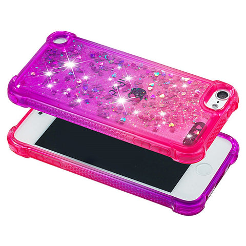 Gradient Glitter Powder Quicksand TPU Case for iPod Touch (2019) / Touch 6 / Touch 5