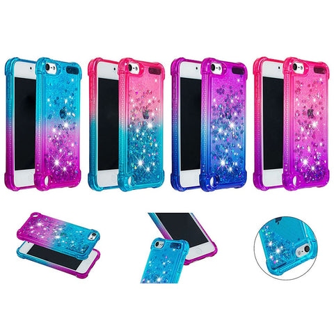 Gradient Glitter Powder Quicksand TPU Case for iPod Touch (2019) / Touch 6 / Touch 5