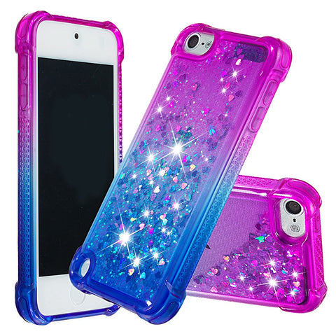 Gradient Glitter Powder Quicksand TPU Case for iPod Touch (2019) / Touch 6 / Touch 5