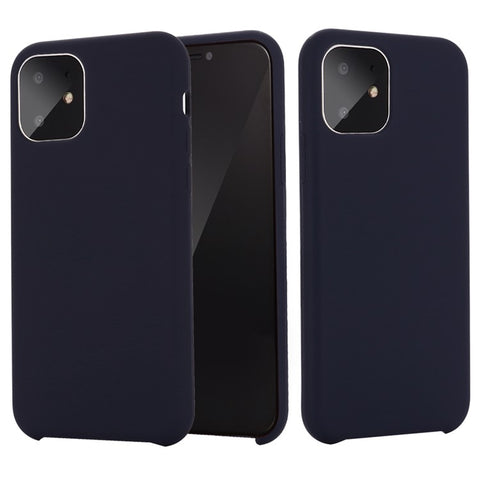 Anti-scratch Soft Liquid Silicone Phone Shell Mobile Phone Bag Case for iPhone 11 6.1 inch (2019)