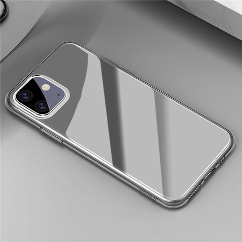 BASEUS Simple Series For iPhone 11 6.1 inch (2019) TPU Phone Case Clear Transparent Phone Cover