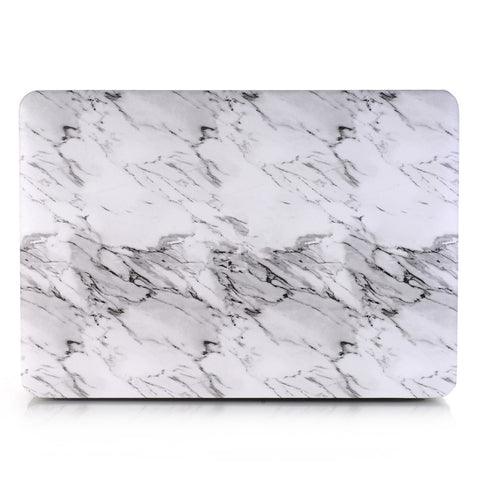 Marble Pattern Surface PU Leather Laptop Protective Cover for MacBook Air 13.3" Retina Display A2179 (2020)/ 13.3 inch (2018) A1932
